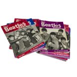 The Beatles, Original 1960s Beatles Monthly Books, issues No 1 to 42 plus 64, 64 and 66, generally