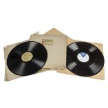 Transcription records, acetate: sixteen 16-inch discs, 33 rpm, issued by Edwin Stone Inc., by George