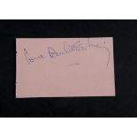 The Beatles / Paul McCartney, A vintage autograph album page signed 'Paul McCartney', signature