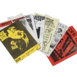 Fanzines, fifty plus including The Cube, Kerosene, Urban D.K, WOT, Turtle Breeder, Acrylic Daze