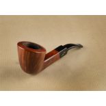 A Savinelli Autograph briar estate pipe, the curved sitter, with smooth finish, marked No.5, with