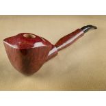 A Pipa Croci Artistica Calumet unsmoked briar pipe, the Grand Camino, oversized sitter, in three