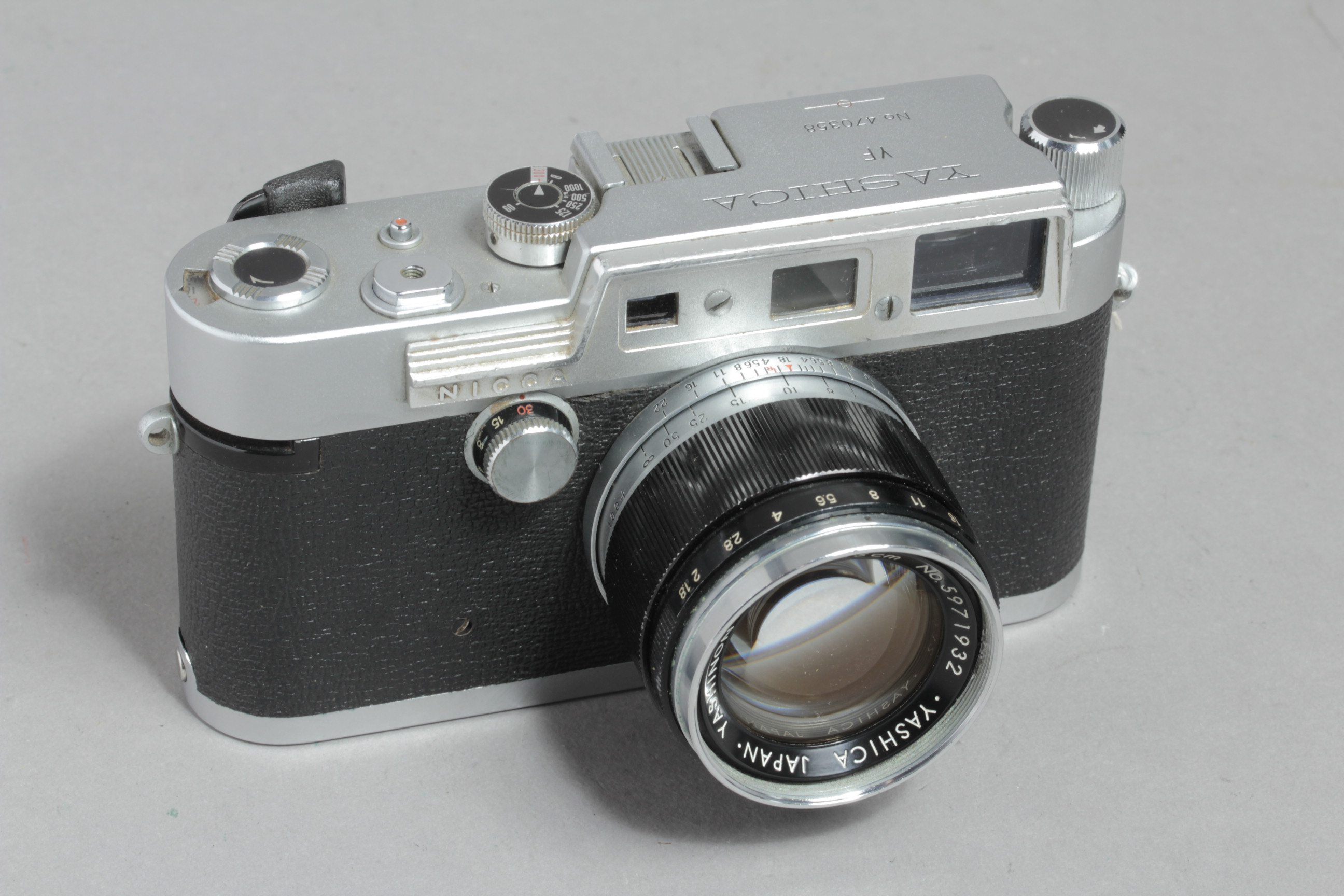 Yashica YF Rangefinder Camera, 5cm F1.8 Yashinon lens