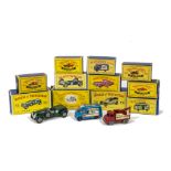 Matchbox 1:75 Series and Models of Yesteryear, 1:75, 13 Wreck Truck, 14 Ambulance GPW, 19 Lotus