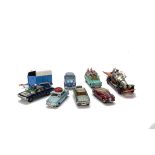 Corgi Toys & Other Diecast, including 266 Chitty Chitty Bang Bang with figures and fins, 497 Man