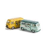 A CIJ No.3/92 Renault Estafette Hotel Microbus, two examples, first yellow body, chrome hubs, second