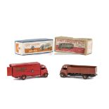 A Dinky Supertoys 514 Guy 'Slumberland' Van, 1st type red cab/chassis/body and ridged hubs, in