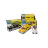 Corgi Cars and Taxi, 221 'Chevrolet' Impala New York Taxi Cab with aerial card protector, 224