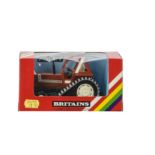 Britains 9527 Fiat 880 DT Half-Track Tractor, in original box, E, box G, small cellophane split