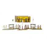 Dinky Toy Petrol Stations, 782 Shell Petrol Pump Station Set, 783 BP Petrol Pump Station Set, 781