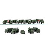 Matchbox Lesney 1-75 Series Military Vehicles, No.62 General Service Lorry (6), No.63 Service