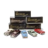 Brooklin 1/43 White Metal Models, BRK.34 Nash Ambassador, BRK.58 Ford Falcon, BRK.29 Kaiser