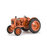 A Denzil Skinner Large Nuffield Universal Tractor, orange Mazak body with rubber wheels, P,