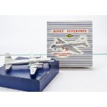 A Dinky Supertoys 998 Bristol Britannia Airliner, silver with blue/white 'Canadian Pacific'