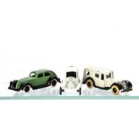 T&B and Mercury Diecast, Taylor & Barrett Ambulances, Small Street Ambulance, white body, moulded