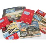 Tri-ang Minic Motorway Sets and Accessories, M1525 Racing Set comprising Aston Martin and Porsche
