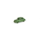 A Micro Mercury No.48 Lancia Aurelia Saloon, 1/80 scale miniature car, green body and wheels, c.