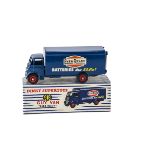 A Dinky Supertoys 918 Guy 'Ever Ready' Van, 2nd type blue cab/body, red grooved hubs, in original