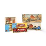 Corgi Major Toys, 1106 "Decca" Mobile Airfield Radar, 1110 Mobilgas Petrol Tanker, Gift Set No.27