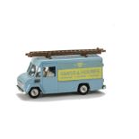 A Tri-ang Spot-On No.315 'Glass & Holmes' Commer Van, light blue body, brown plastic roof ladders,