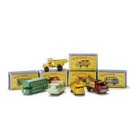 Matchbox Lesney 1-75 Series Commercial Vehicles, 6b Quarry Truck, 37b Coca-Cola Lorry, 46b