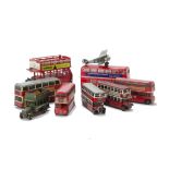Scratch-built Hand-painted Wooden London Buses, Leyland Olympian, Prototype Route master (2), LT