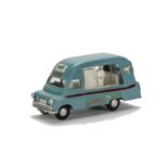 A Tri-ang Spot-On No.265 'Tonibell' Ice Cream Van, blue body, red flash, attendant, spun hubs, E