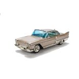 A Marusan Cadillac Eldorado Brougham, modern large scale tinplate friction drive model, light