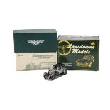 Lansdowne 1/43 White Metal Models, LDM.75x Bentley 8-Litre WMTC, Car Trailer, Special Issue Club Set