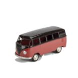 A Märklin No.5524/14Z Volkswagen Kombi, red lower body, dark brown upper body, spun hubs, E, THIS