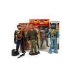 Vintage & Modern Action Man, Space Ranger Captain, Talking Commander, in original boxes, Space