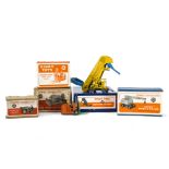 Dinky Toy Construction Vehicles, 562 Dumper Truck, 561 Blaw Knox Bulldozer, 571 Coles Mobile