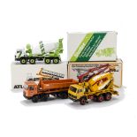 Conrad 1:50 Small Construction Vehicles, 3064 Stetter Mercedes-Benz Cement Mixer, 3052 Pumi