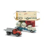Tekno 453 Scania Cement Lorry 'Interconsult', grey cab and silos, turquoise chassis, bare metal