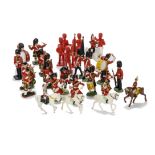 Crescent for Kellogg's plastic bandsmen (12), Herald Black Watch side drummers (4), bass (2), pipers