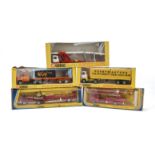 Corgi Major Toys, 1100 Trans-Continental Mack Truck, 1147 Ferrymasters Scammell Handyman, 1127 Simon