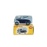 A Dinky Toys 465 Morris 'Capstan' Van, light and dark blue body, mid-blue hubs, 'Have A Capstan'