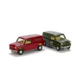 Tri-ang Spot-On Mini Vans, No.210/1 Morris Mini 'Royal Mail' Van, No.210/2 Morris Mini 'PO