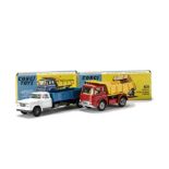 Corgi Toys 494 Bedford Tipper Truck, 483 Dodge Kew Fargo Tipper, in original boxes, E, boxes G-VG (