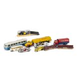 Various Diecast, including Lion Car DAF Covered Lorry 'Sikkens Lakken', Milton Product Luxury Coach,