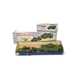 Dinky Supertoys 698 Gift Set, comprising Antar Tank Transporter and Centurion Tank, in original