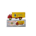 A Dinky Supertoys 923 Big Bedford 'Heinz' Van, red cab and chassis, yellow back and grooved hubs, '
