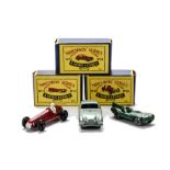 Matchbox Lesney 1-75 Series Sports & Racing Cars, 53a Aston Martin DB2-4, metallic green, MW, 41a