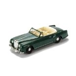 A Tri-ang Minic Electric 1/20 Bentley Continental, large scale plastic battery-operated model, green