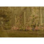 A Fraser, 20th Century, watercolour, Granthorpe House, border of east side, 26 cm x 35 cm, framed