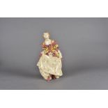 A Royal Doulton figure, in pottery, Curtsey HN 670, 26 cm high