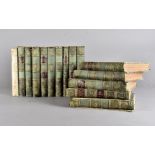 Fourteen bound volumes, 'All the Year Round', half Moroccan