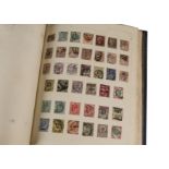 A diverse collection of stamps, in several albums and loose, including an F.G. Sussex album with