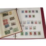 A collection of Canadian and related stamps, in five albums and stock books, one with Newfoundland
