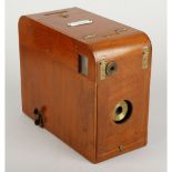 Lancaster Rover Detective Camera, No 2 model using 3¼x4¼ plates, Lancaster Patent See-Saw '